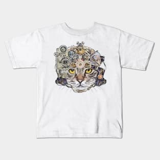 Scifi Cat Kids T-Shirt